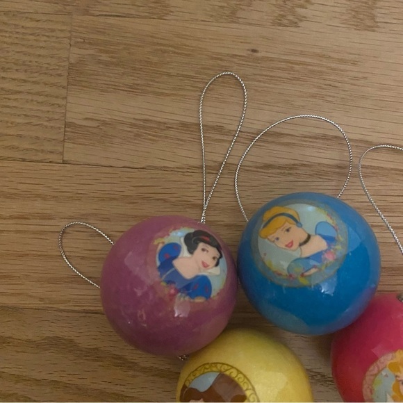 Disney Princess Ball Christmas Ornament Set Bundle Belle Snow White Cinderella - Picture 3 of 8
